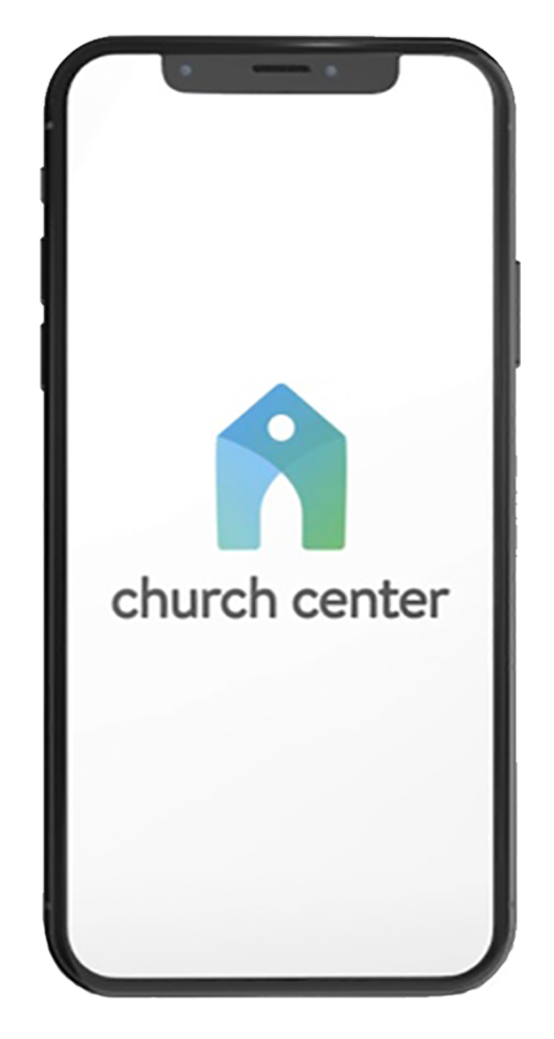 ChurchCenter App Phone Mockup